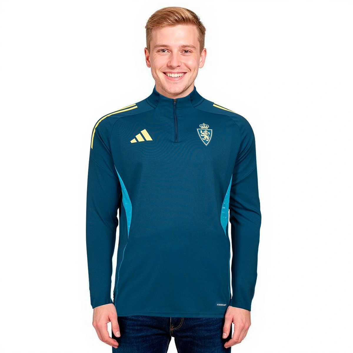 Sweatshirt adidas Real Zaragoza Treino Jogador 25-26