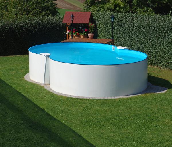 Summer Fun Stahlwandpool, Basic Pro, achtform