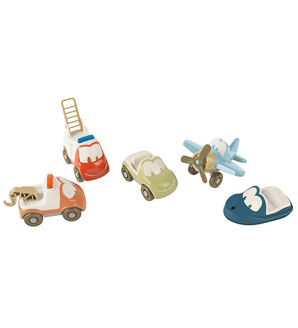 Dantoy BIO Plastic Autos - Funcars - 5 st.