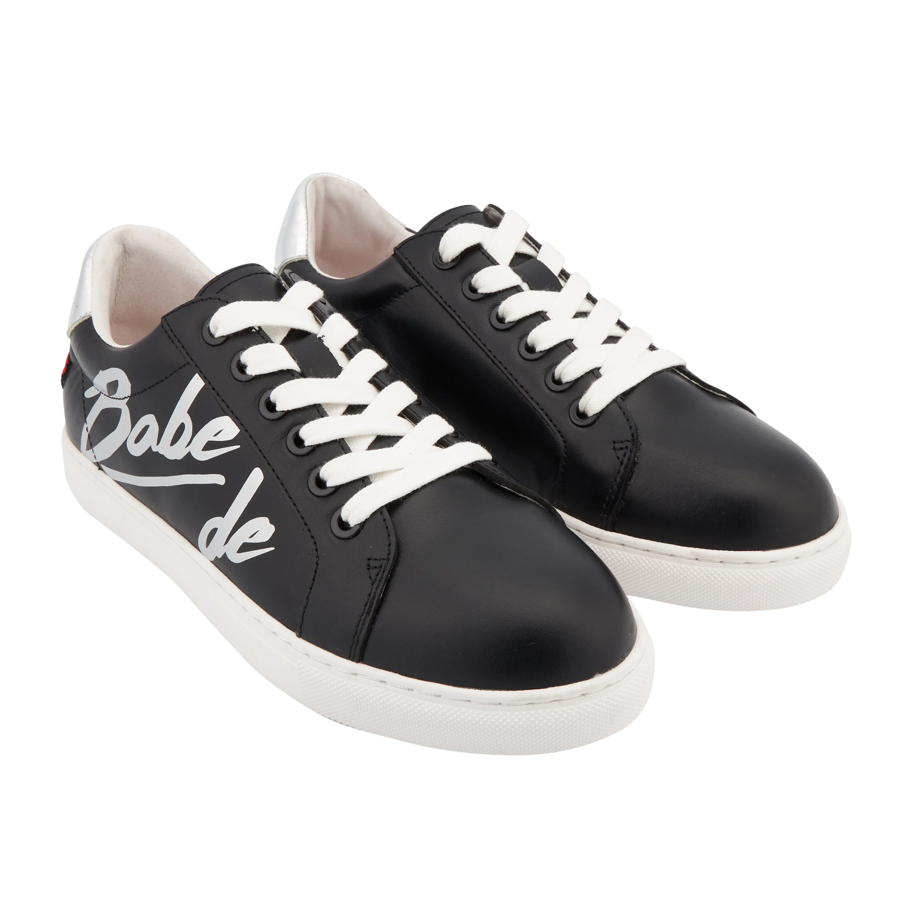 SIMONE BABE DE PANAME - Sneakers en cuir | Noir