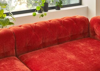 Sofa 2-Sitzer CLUB HOUSE 2-Sitzer aperolrot