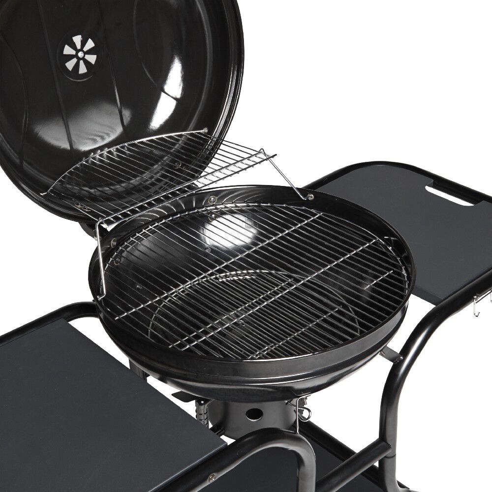 Barbecue à charbon noir Semaforo