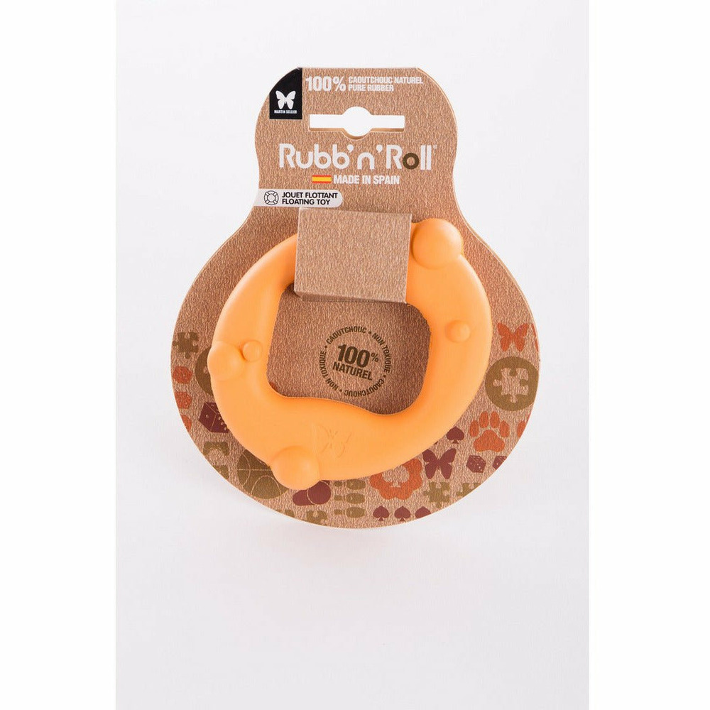 Cercle flottant pour chiens en caoutchouc naturel ø 10 cm x ø 6 cm