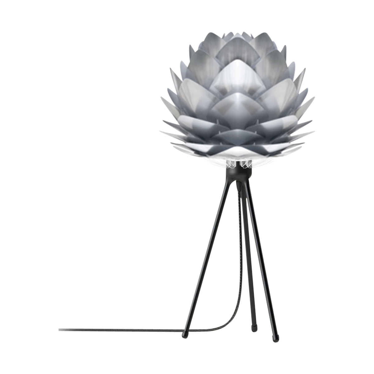 Umage Silvia Mini lampenkap brushed steel - Ã 32 cm
