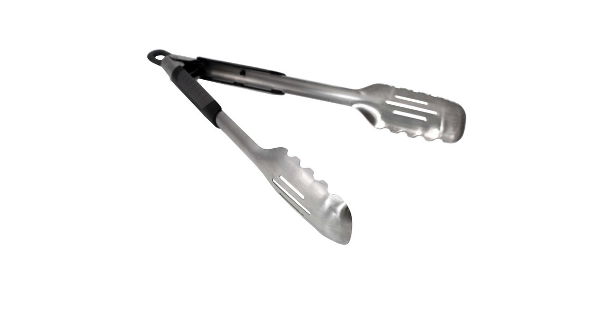 Char-GrillerSpring Loaded Tongs grillbestek  (Roestvrij staal/zwart)