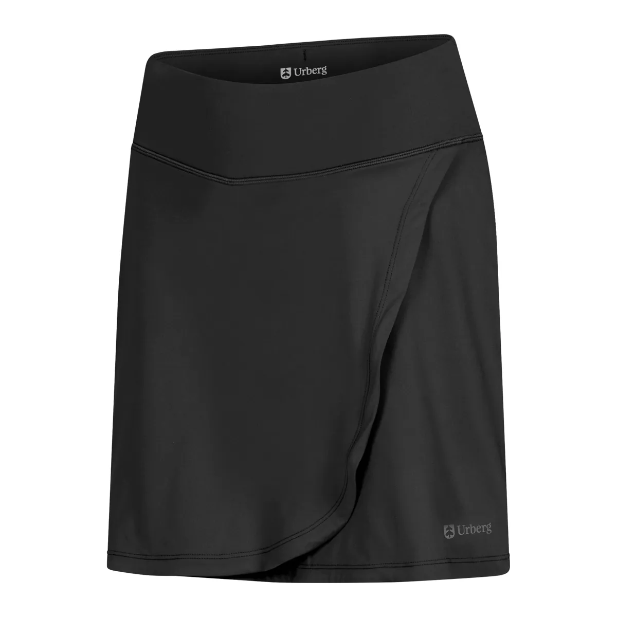 Urberg Hiking Skort Jersey 2.0 Wmn Black Beauty
