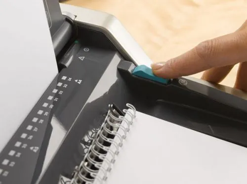 Fellowes Galaxy-E Wire, Elektrisk, 130 ark, Grafit