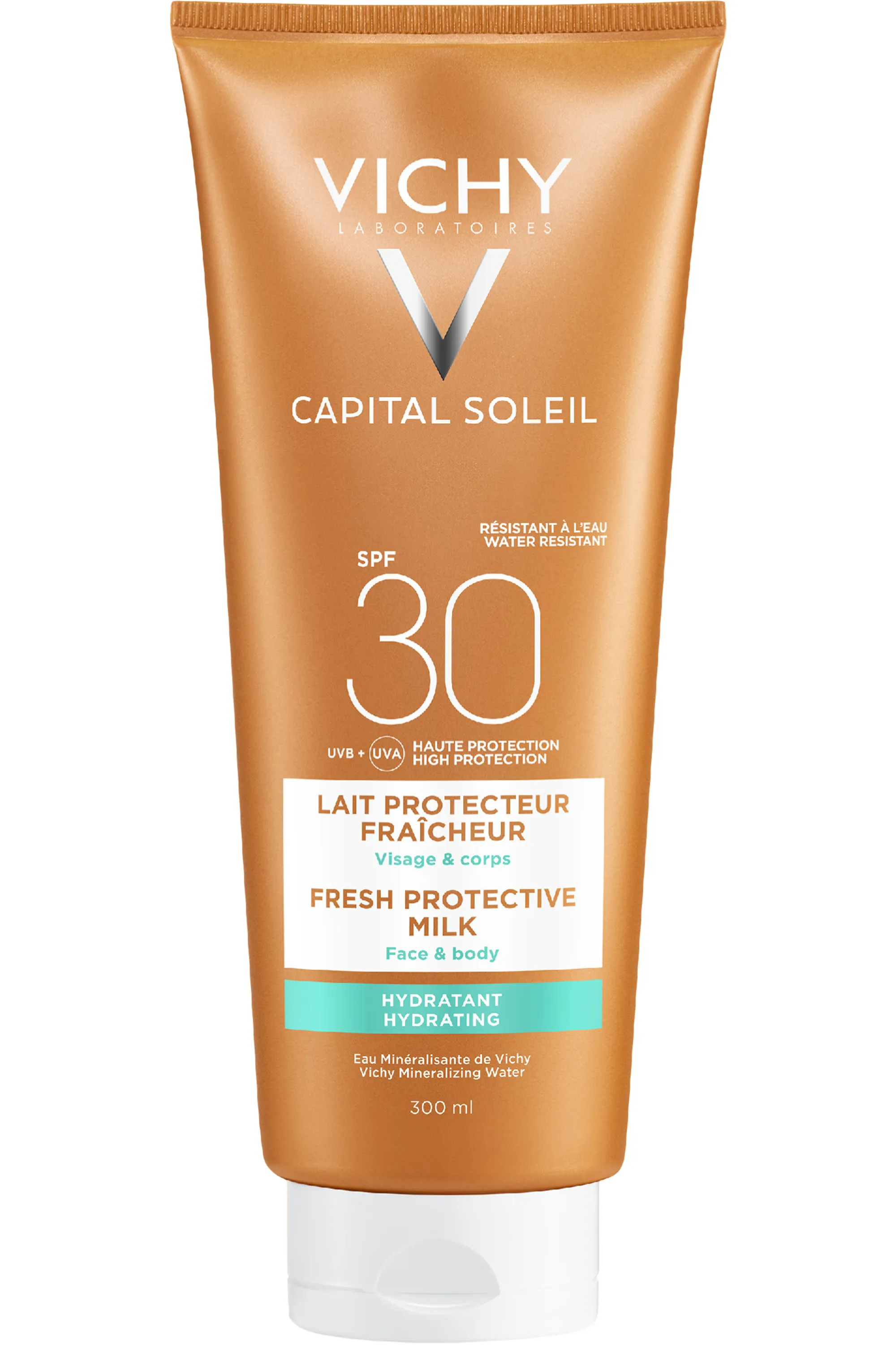 Vichy Lait protecteur fraîcheur SPF30 Capital Soleil-300.0 ml