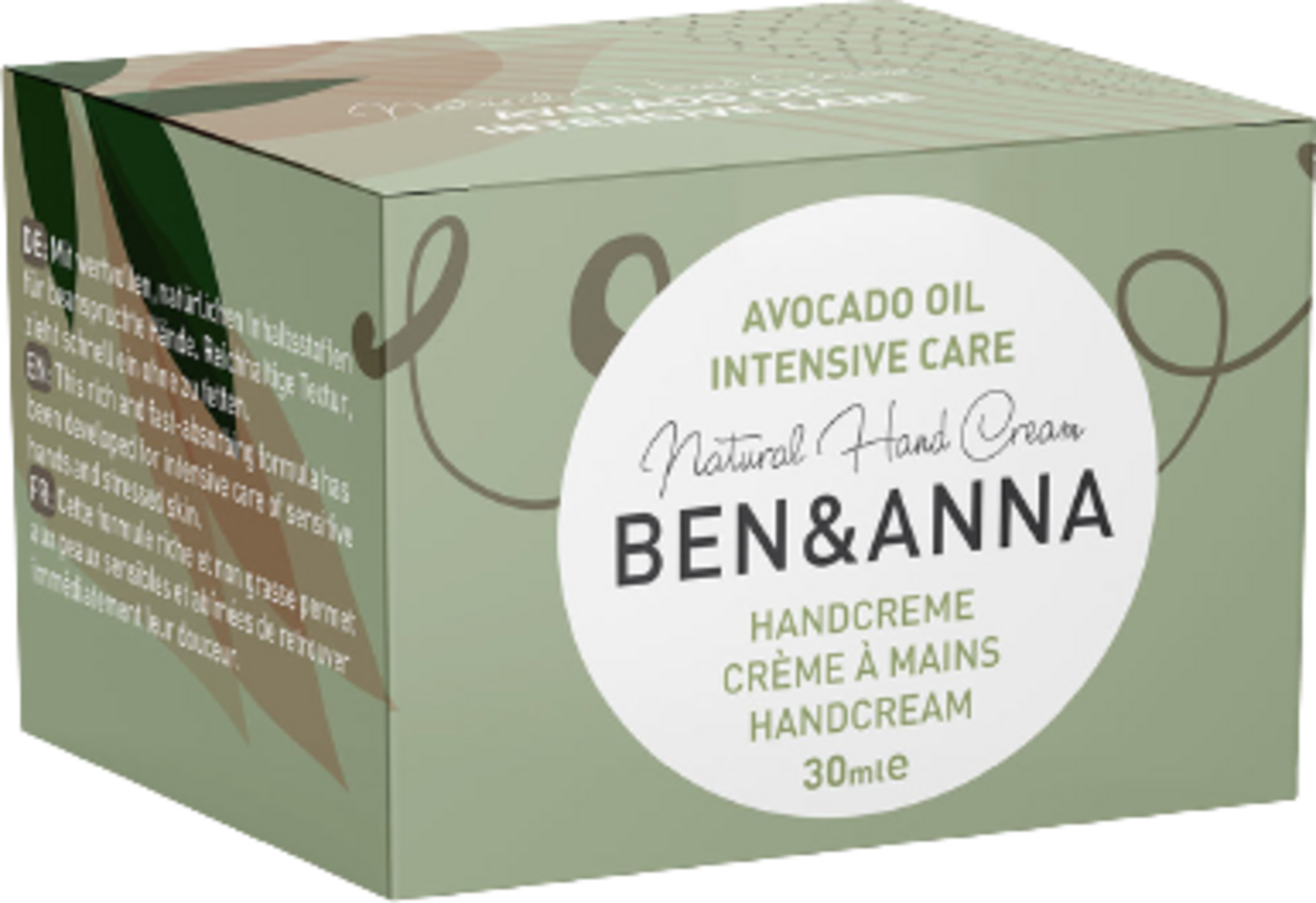 BEN & ANNA  Handcreme Intensive Care, 30 ml