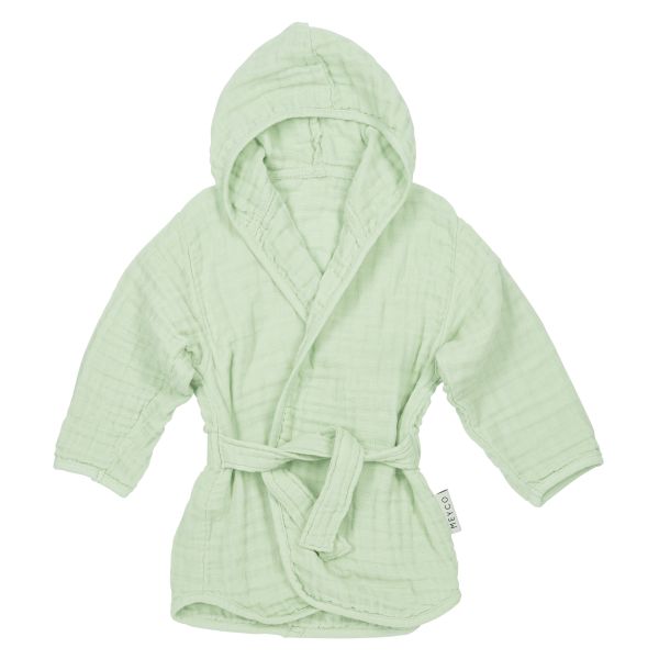 Meyco Badjas Hydrofiel Pre-Washed Uni Soft Green mt.86/92 86-92