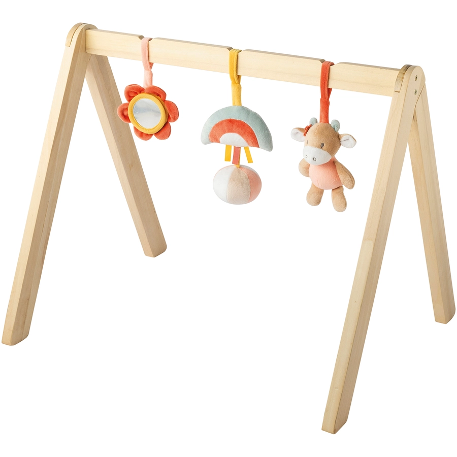 Nattou Holzbogen mit hängendem Spielzeug