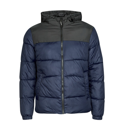 Jack & Jones - JJCHILI PUFFER HOOD - Marine