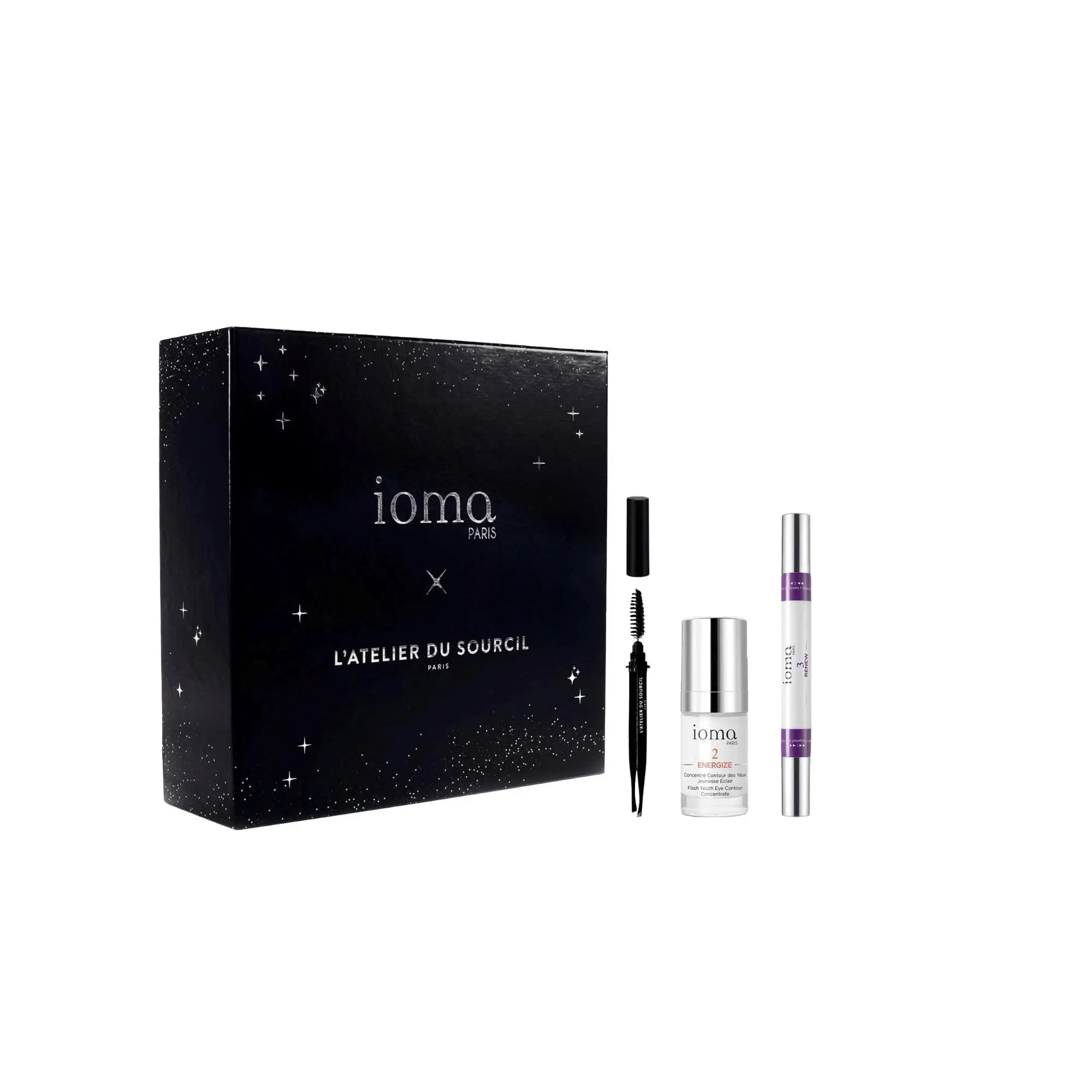 Ioma - Coffret Ioma x L'Atelier du Sourcil Concentré Contour des Yeux Contour des Yeux 15ML + Sublime Stick 15ml + Pince- Femme