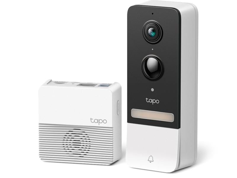 TP-Link Video-Türklingel-Kamera-Kit Tapo D230S1 Immer wissen, wer da ist – Tapo Smarte Batterie -Video-Türklingel