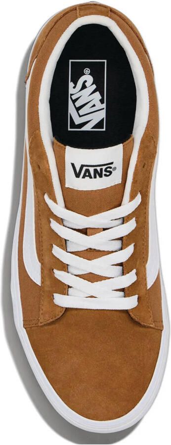 VANS Vero LS suede sneakers cognac wit