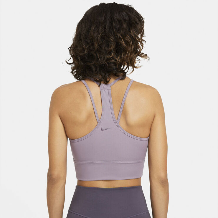 Nike Dri Fit Sports Bh Cropped Lilla