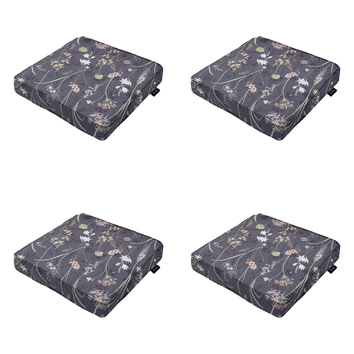 Madison Donna  canvas eco+ Zitkussen - Set van 4