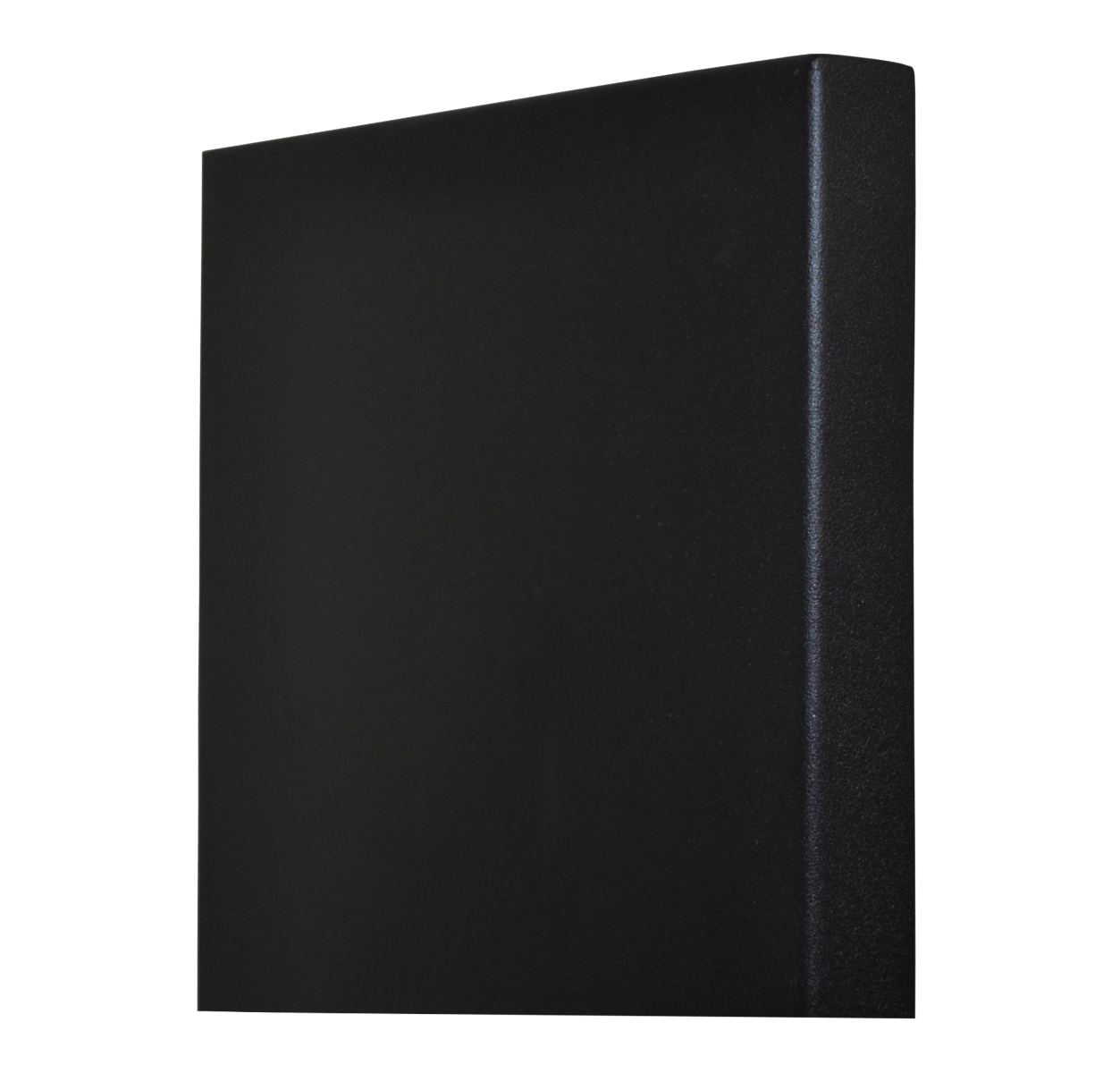 Sanicare Denso elektrische radiator 40x180cm zwart mat met afstandsbediening en thermostaat zwart rechtsonder