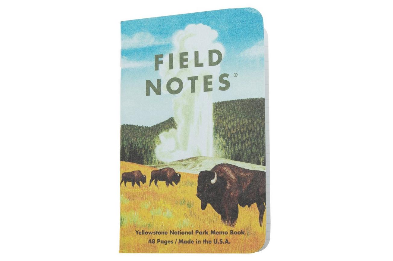 Field Notes National Parks FNC-43c Graph 3-Pack C Rocky Mountain Great Smoky Mountains Yellowstone, notitieboekjes
