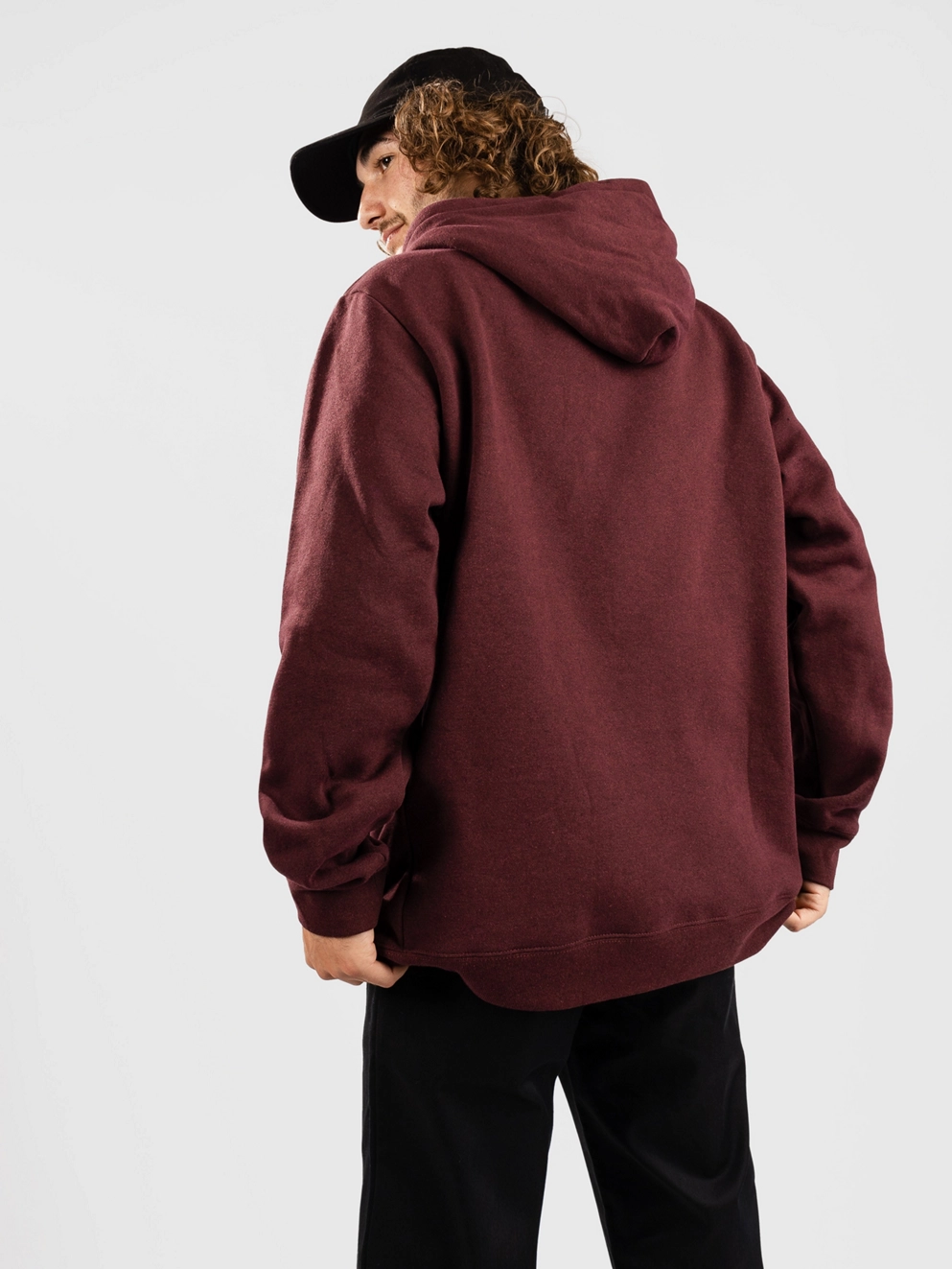 Patagonia P-6 Logo Uprisal Hoodie dark ruby