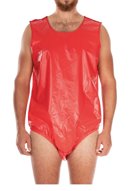 suprima Inkontinenz Body aus 100% PVC, knöpfbar im Schritt und Schulter