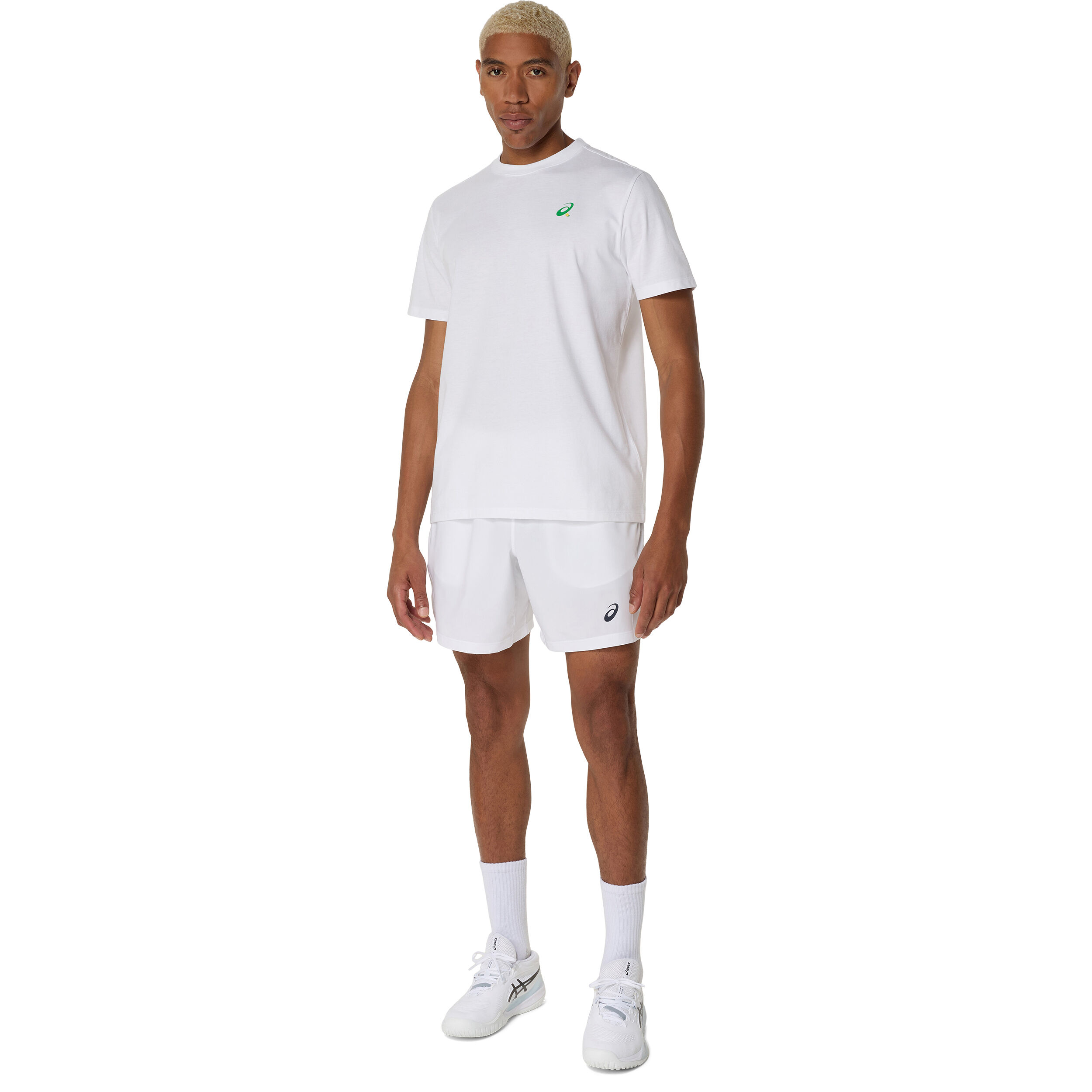 ASICS Court Graphic T-shirt Hommes - Blanc