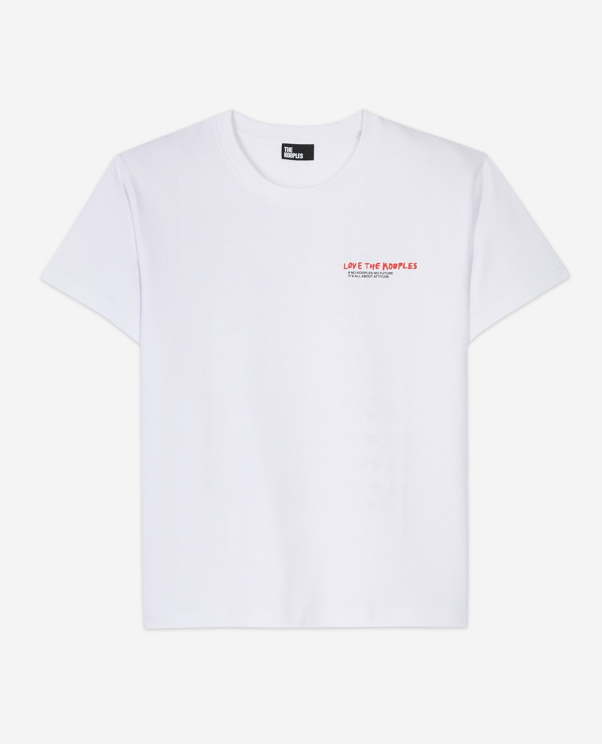 T-shirt I Love Kooples blanc
