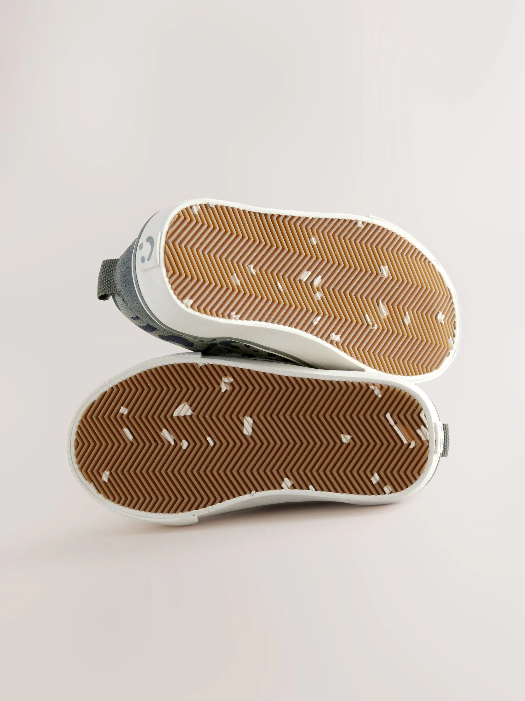 Kakigroen - Klittenbandsluiting Skate Trainers