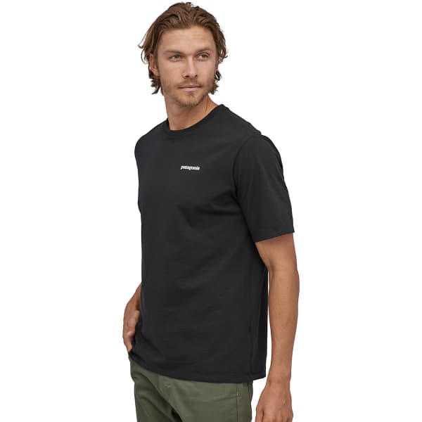 T-shirt PATAGONIA M'S P-6 LOGO RESPONSIBILI-TEE BLACK