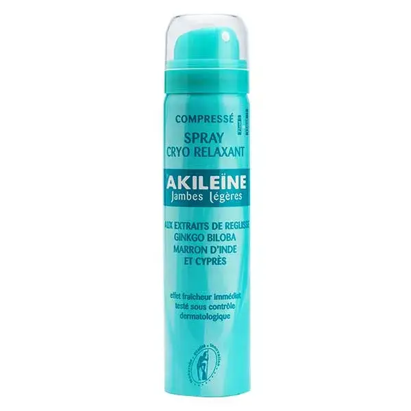 Spray Relaxante Cryo Akileine para Pernas Leves