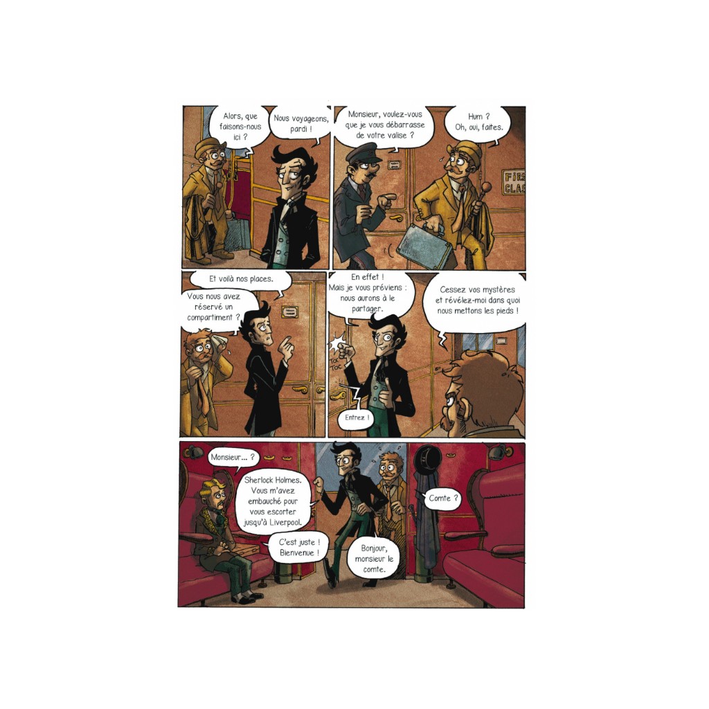 Sherlock Holmes et Moriarty associés - La BD dont vous êtes le Héros (Livre 3)