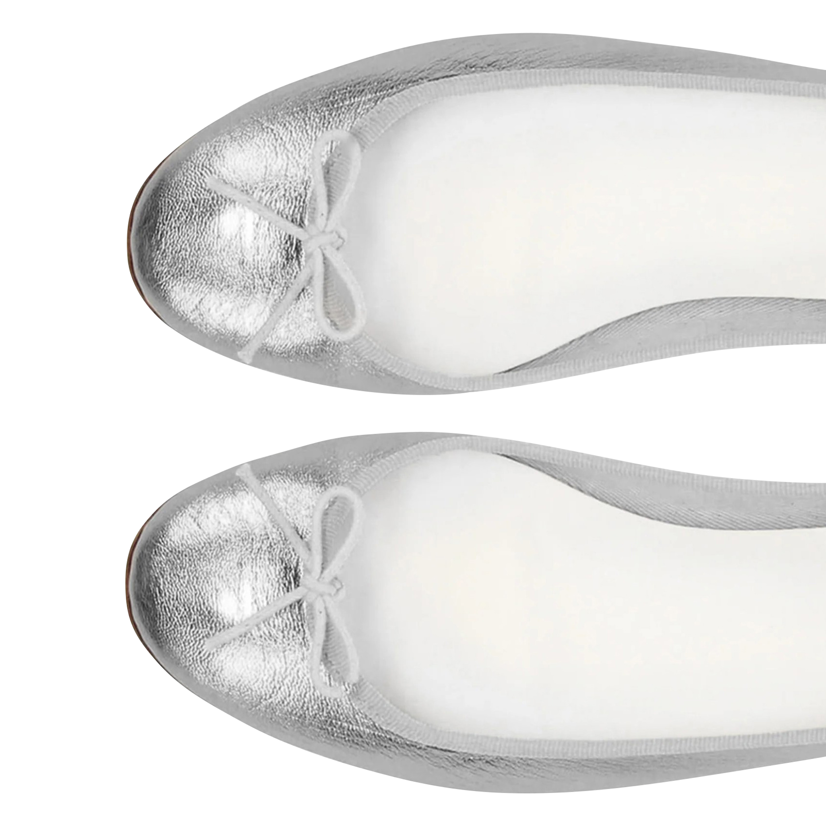 CENDRILLON - Ballerines métallisé en cuir | Argent
