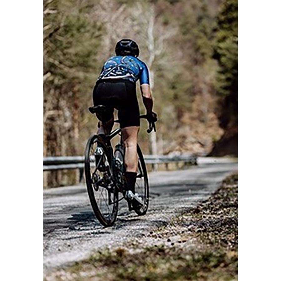 Q36.5 G1 Tarocco Fietsshirt Korte Mouwen Blauw/Multi Dames