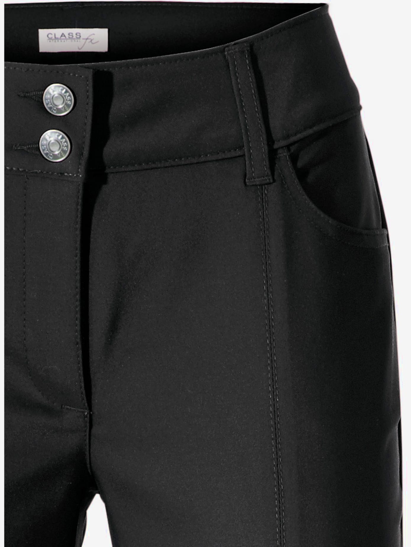 Pantalon effet ventre plat coupe bootcut tendance
