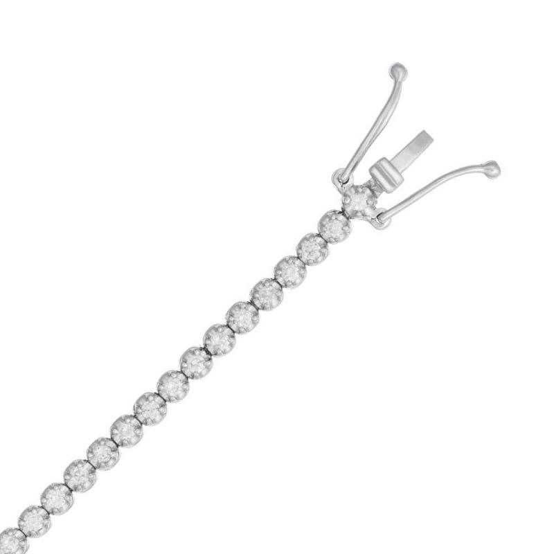 Bracelet Or Blanc et Diamant