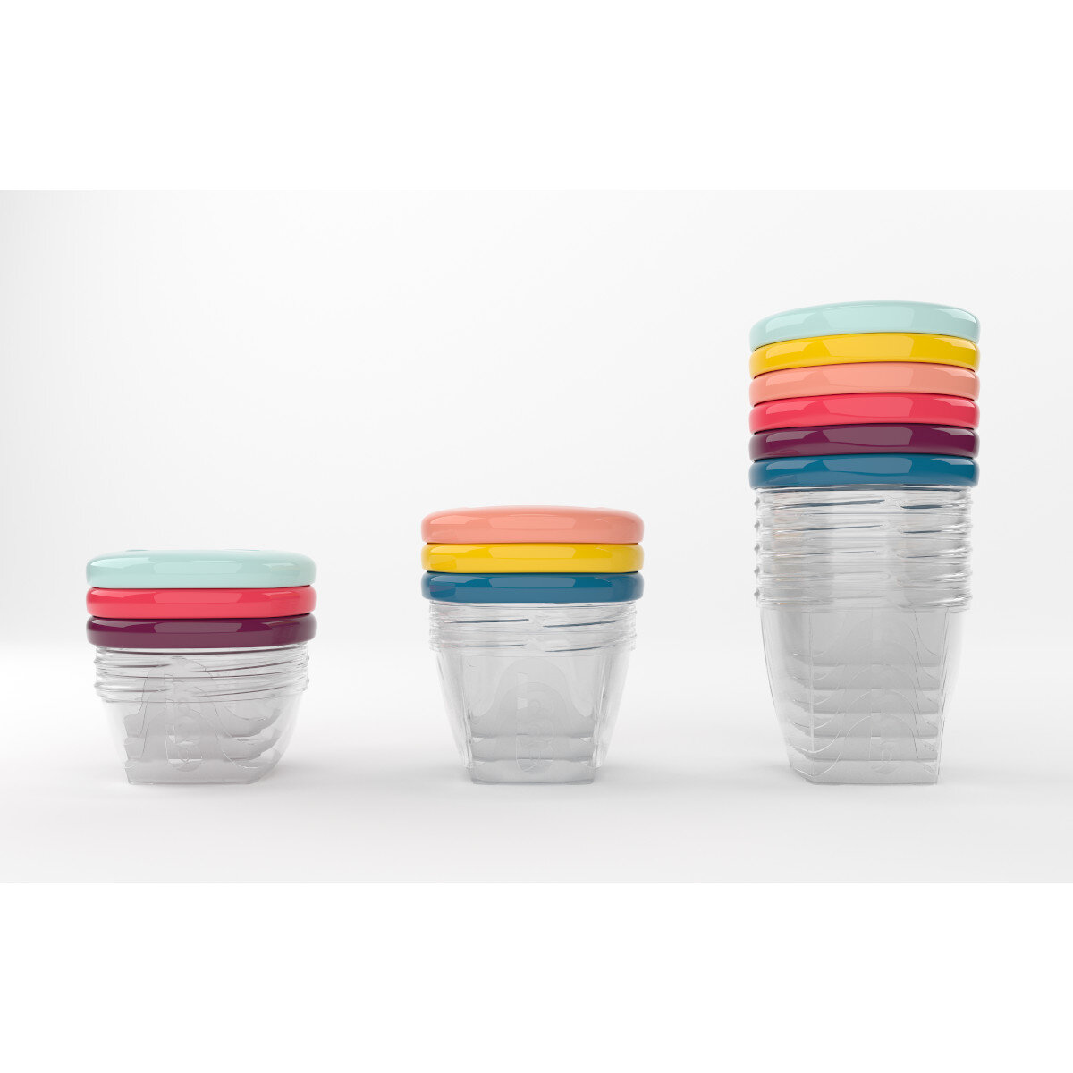 Babymoov Babymoov Babybols Multi Set (3x120ml + 3x180ml + 6x250ml + 3 flexible Löffel) Kit XXL