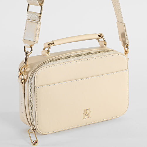 Sac A Main Femme Iconic Tommy Camera 5689 Beige Doré
