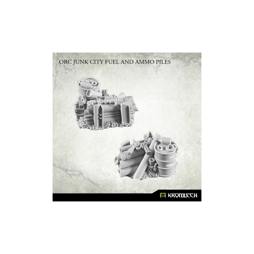 Orc Junk City Fuel and Ammo Piles
