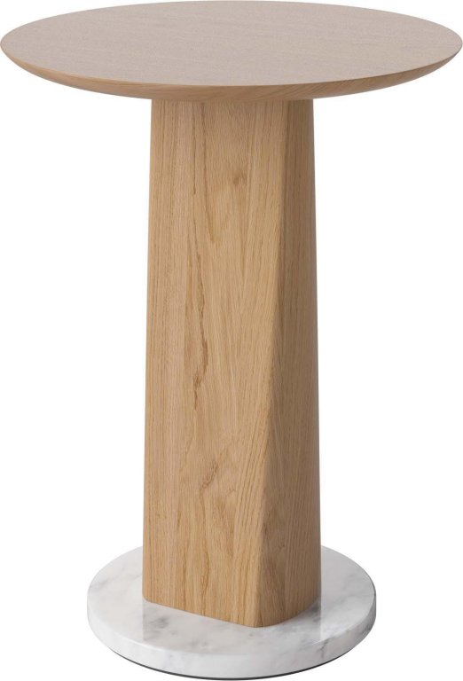 Bolia Root bijzettafel H54 Ø42naturel geolied eiken
