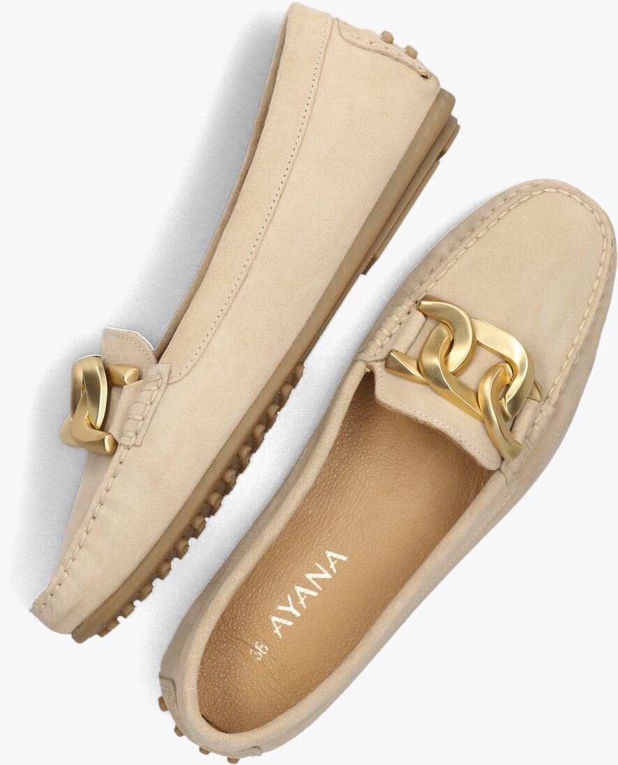 AYANA beige ayana mocassins 1202