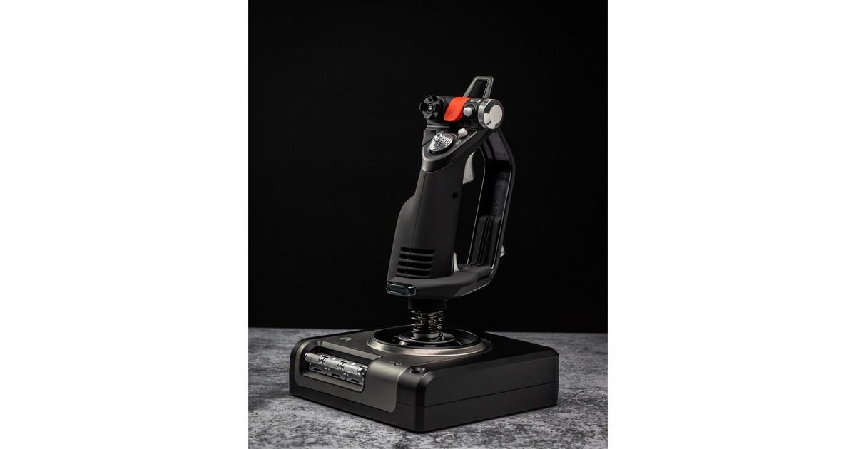 Logitech GSaitek Pro Flight X52 Pro Flight System gaming hotas