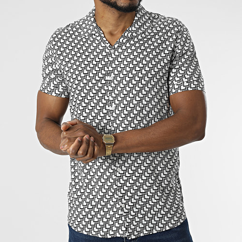 Chemise Manches Courtes 1400 Blanc
