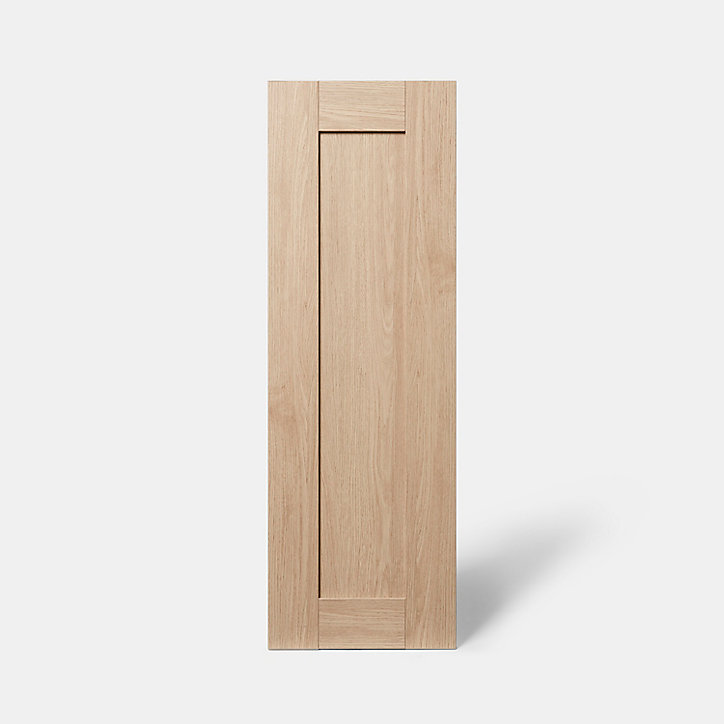 Porte de meuble de cuisine Alpinia décor chêne mat l. 30 cm x H. 90 cm GoodHome