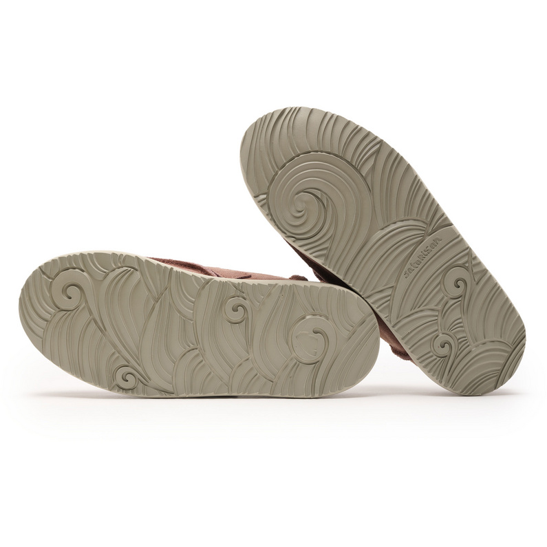 Satorisan Damen Uwabaki Clog Strap Suede Schuhe