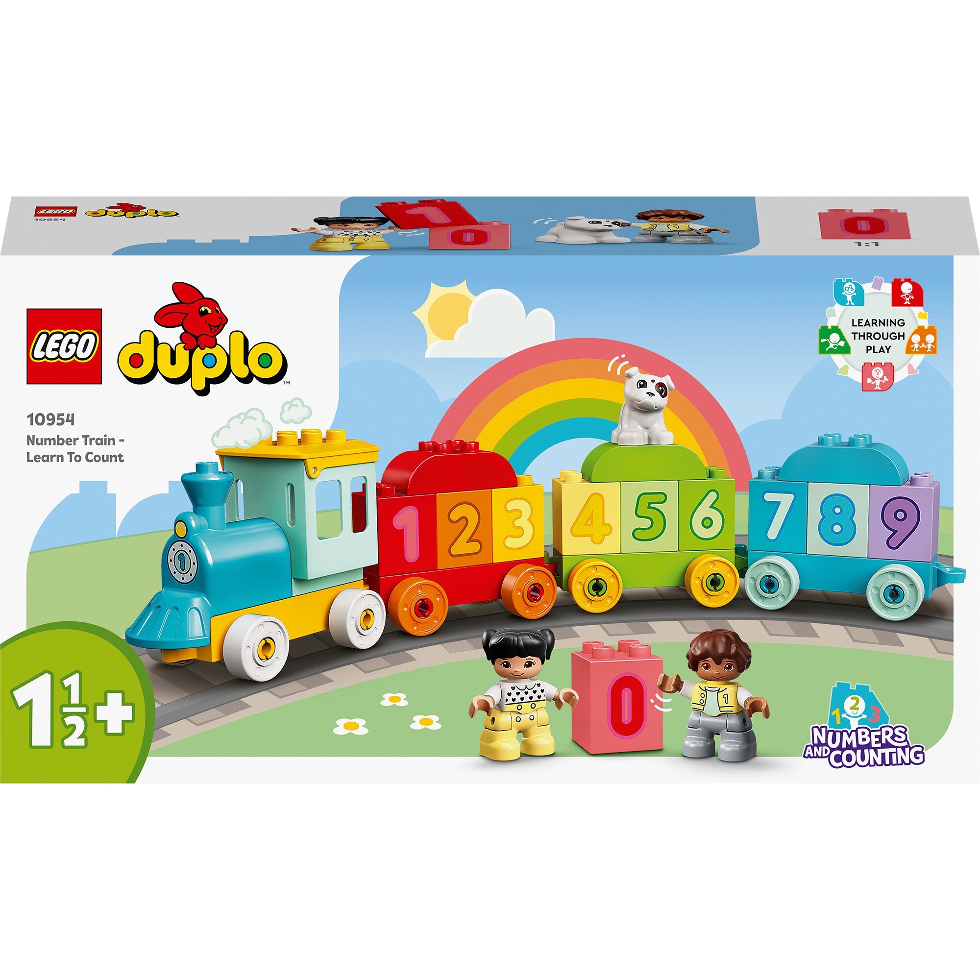 LEGO Konstruktionsspielzeug DUPLO Zahlenzug - Zählen lernen