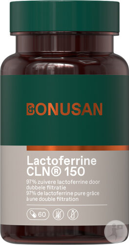 Bonusan Lactoferrine 150mg 60 Gélules Gastro-Résistantes Nouvelle Formule