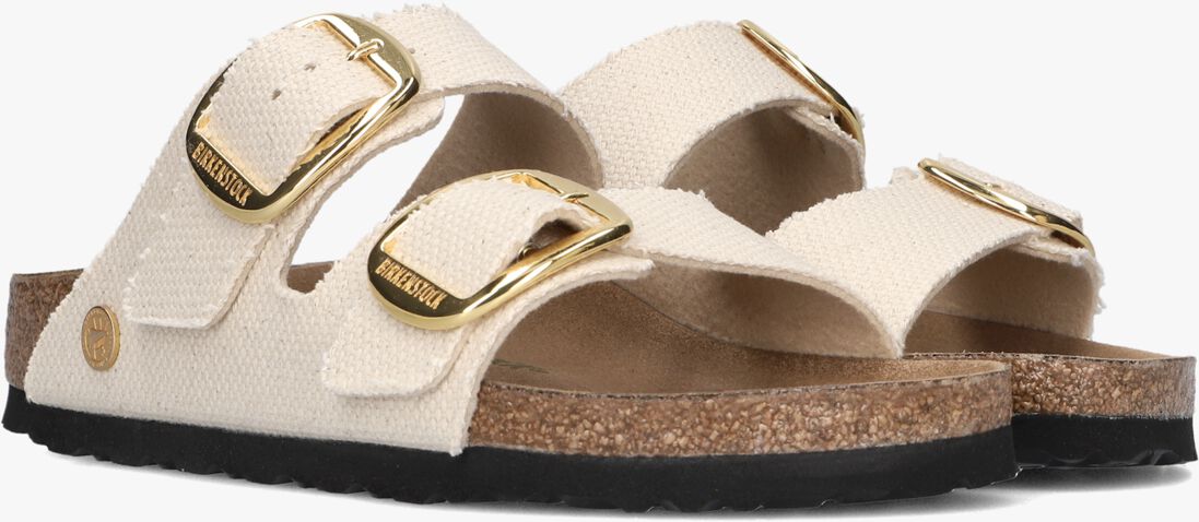 beige birkenstock slippers arizona big buckle dames