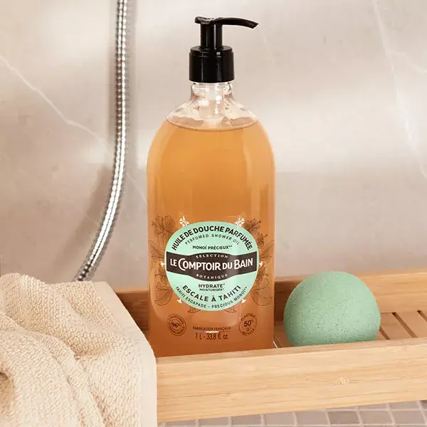 Óleo de banho Le Comptoir du Bain Monoï 1L