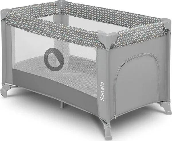 Lionelo Baby Beds And Playpens - Lo-Stefi Grey Concrete Multicolor