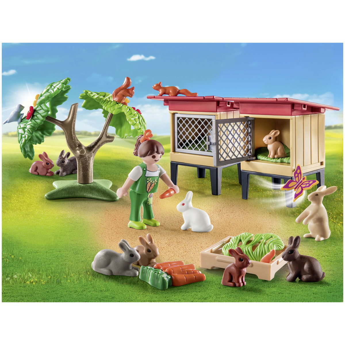 PLAYMOBILPLAYMOBIL   Country 71252 Kaninchenstall